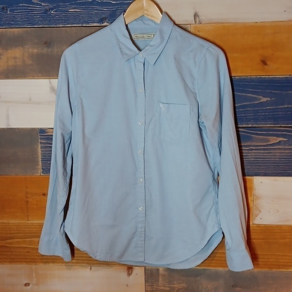 Abercrombie & Fitch Chambray Shirt M - Picture 1 of 6